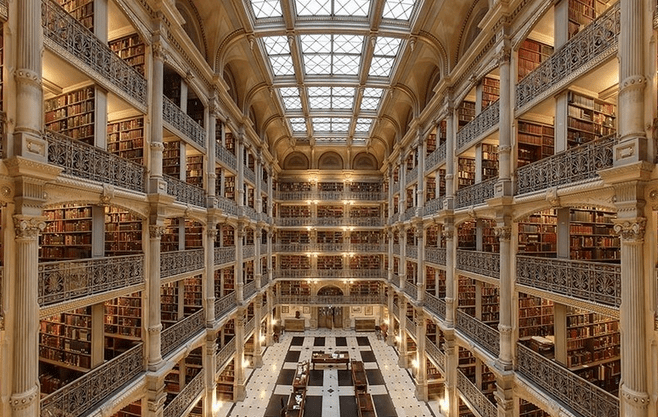 搜索引擎像是一座宏偉的圖書館 搜索引擎像是一座宏偉的圖書館